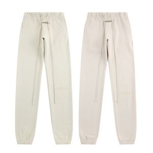 Calça de moletom de moletom de tamanho grande masculino para o clima frio, de inverno, calças de corrida casual