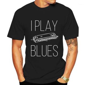 T-shirt da uomo T-shirt da uomo Armonica Strumento Blues Musicista Organetto a bocca(2) Tshirt T-shirt da donna