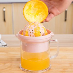 家庭用雑多なオレンジジュースレモンマニュアルジューサークリエイティブホームミニジューサーカップ学生寮の手作業のフルーツ