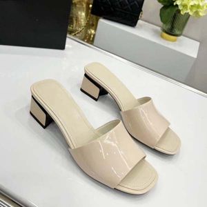 Designer Women Sandals High Quality Womens Slides Crystal Genuine Leather jelly shoes Platform Summer Beach Candy Colors Party Slipper 35-43 With box