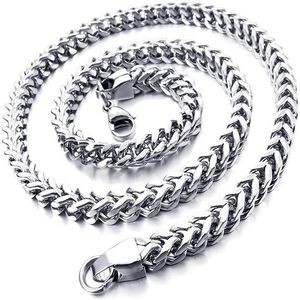 Chains Stunning Mechanic Style Stainless Steel Silver Men Women Necklace Link Chain Keel Figaro Box Wheat Twisted Gifts DIY