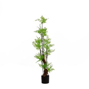 Dekorative Blumen Kränze Künstliche Pflanze Großhandel Farn Bonsai Baum für HeimdekorationDekorativ