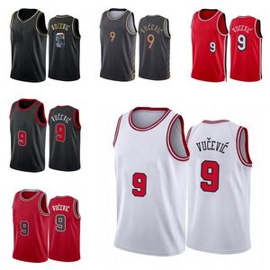 Jersey de basquete Nikola Vucevic 2022-23 Nova temporada de camisas da cidade de jovens homens em estoque