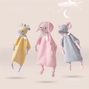 Sleep Soothing Bunny Doll Baby Soothing Towel Baby Coaxing Sleep Plush Toys Can Bite The Doll Soft Safe Water Wash 220531