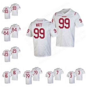 CEO7 Danny Davis III Wisconsin Badgers Jersey J.J. Watt Garrett Rand Isaac Guerendo Russell Wilson Collin Larsh Kendric Pryor Groshek Graham