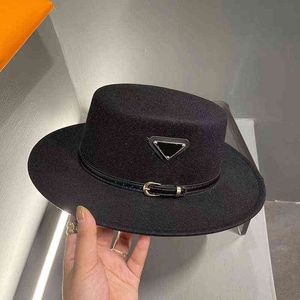 P designer hink hatt mode män kvinnor monterade topp hattar högkvalitativa halm sol mössor ullkap a3