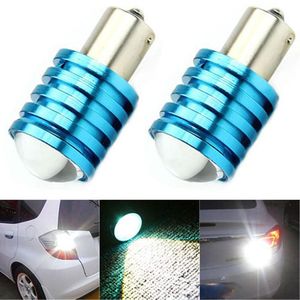 Bulbs 2pcs High Quality 1156 BA15S P21W 7W LED Car Backup Reverse Rear Light Bulb WhiteLED