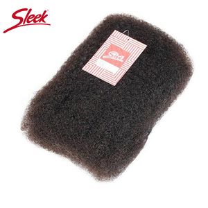 Eleganckie włosy Remy bez przywiązania Peruwiańskie afro perwersyjne fala ludzka luz do włosów dla 1pc plecionek naturalny kolor warkocze włosy 220422