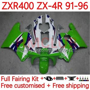 Kit de corpo para kawasaki ninja zxr 400 cc zx-4r zxr400 91 92 93 94 95 96 Cowling 19no.32 zx4r 400cc zx 4r zxr-400 1991 1992 1993 1993 1994 1996 1996