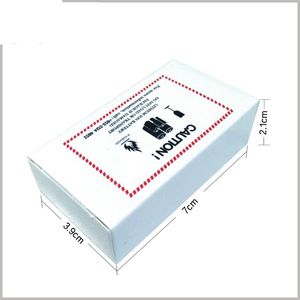 White Paper Box-Verpackung für 25R 30Q VTC4 VTC5 VTC6 HE2 HE4 HG2 18650-Batterie INR-Batterie 2500 mAh 3,7 V 20 A wiederaufladbares Lithium