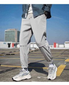 2020 ربيع صيف جيوب السراويل البضائع الرجال غير الرسميين غير رسمية أزياء بنطلون تايد هاراجوكو الهيب هوب الشارع الشارع الحريم الرجال L220706