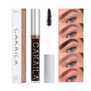 Eyebrow Pen 5 Colors Waterproof Fork Tip Eye Brow Tattoo Pencil Cosmetic Long Lasting Natural Dark Brown Liquid