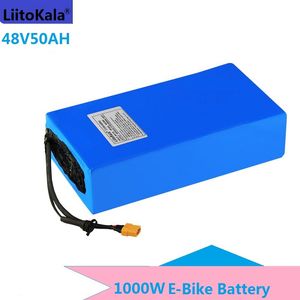 Bateria de lítio Liitokala 21700 13S10P 48V 50AH Long Battery Life for 1000W 1500W 2000W 2500W 20A 30A 50A BMS Electric Bicycle