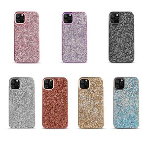 Luxury Bling Glitter Full Diamond Cases stuffsäker för iPhone 14 13 12 11 Pro Max XR XS 8 7 Plus