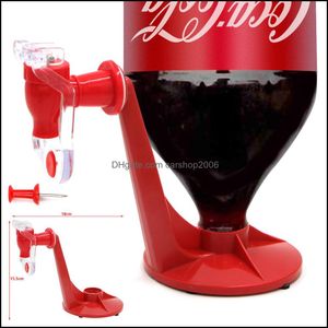 Drinkware Handle Kitchen Dining Bar Home Garden Soda Dispensador Distrocante Bottle Coke Switch Inverted Patrod Water para Gadget Party Drop del