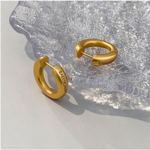 Gioielli firmati Orecchini da donna di lusso Orecchini a cerchio classici Borchie stile moda Orecchini di marca placcati in oro per ragazze Regali di Natale