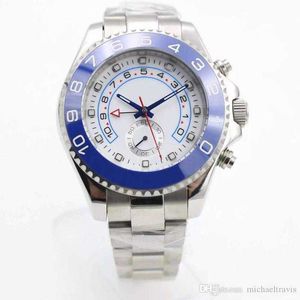 Herrklocka Blue Ceramic Sapphire Crystal Limited Sports 116688 Automatisk rörelse Män tittar på armbandsur