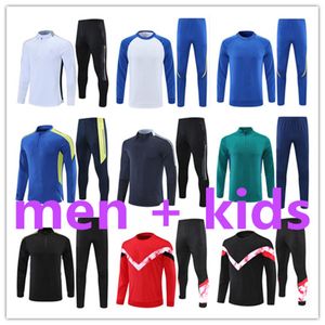 maillot kit football de jersey retro tuta maglia tracksuit training survetement jerseys chandal 22 23 jacket men and kids