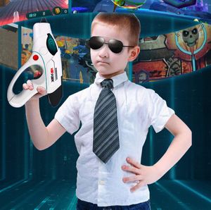 Wholesale Boys Birthday Toys Gift 5-12 Years Old Black Technology Ar Magic Gun Primary School Students 4D Somatosensory Toy Game Gun