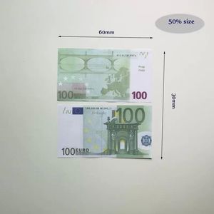 Yeni sahte para banknotu 10 20 50 100 200 ABD Dolar Euro Gerçekçi Oyuncak Bar Props Kopya Para Birimi Film Para Sahte Bilgiler Pro232lbkgszme