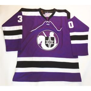 NIK1 Özel Hokey Jersey Boyutu XXS S-XXXL 4XL XXXXL 5XL 6XL Cleveland Özelleştirilmiş Jersey WHA Dünya Hokey Derneği Kazak