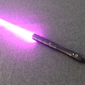 Gold Series RGB Rechargeable Lightsaber with Sound & Light for Adults and Children Metal Hilt Ghost Premium Force FX Heavy Dueling Toy