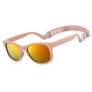 JULI Детские солнцезащитные очки для детей 024 месяцев бесплатно, милые солнцезащитные очки для младенцев UV400 для занятий спортом на открытом воздухе для девочек и мальчиков с регулируемым ремешком 7002 220620