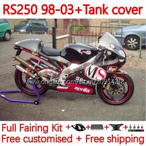 フェアリング +アプリリアのタンクカバーRSV250RR RS-250 RSV250 RS RSV 250 RSV-250 98-03 159NO.81 RS250 RR 1998 1999 2000 2001 2002 2003 RS250R 98 99 00 01 02 03 BODYSセールシルバーシルバー