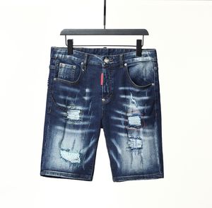 Män korta jeans sommar mode casual hip hop mens denim shorts