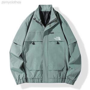 패션 브랜드 남성 자켓 남성 스탠드 칼라 코트 스트리트 고품질 자켓