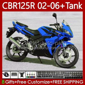 OEM-Verkleidungen für Honda CBR-125 CBR 125 R CC 02–06 Karosserie 124Nr