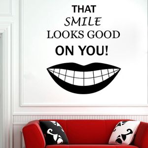 Wall Stickers Dental Clinic Decal Care Removeable Windows Sticker Decorative Decals For Lounge Of G595