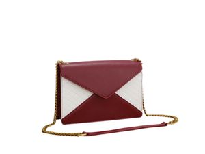 22SS Women Classic Color Corting Condout Counter Bags Counter Designer محافظ الأزياء على الأزياء حقيبة جلدية سلسلة رفرف Crossbody Satchel Wallet