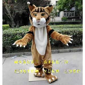 Hallowee Wildcat Mascot Costume High Quality Cartoon Anime theme character Carnival Adult Unisex Dress Christmas Birthday Party Outdoor Outfit