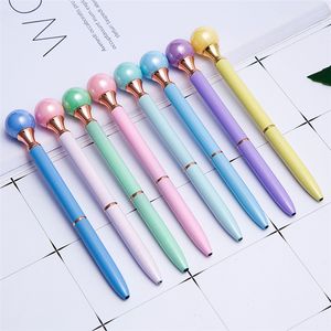 Pisanie przyjazdu Pearl Metal Ballpoint Pens Queens Krtute Pen School Office Dostawa Podpis Business Pen Prezent ZC1212