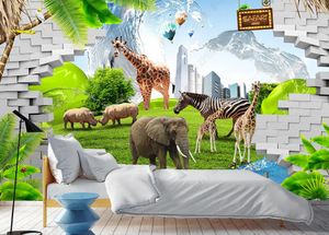 3d wallpapers mural living room bedroom animal world background wall wallpaper rolls for walls 3d wallpanels home design