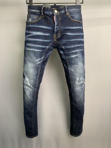 A509 Man Jeans Hole Hole Patch Patch Patch Охрана точка охраны материальной вышивки логотип логотип Tide Jeans не исчезает мода All-Match Pure Cotton Micro-Elastic