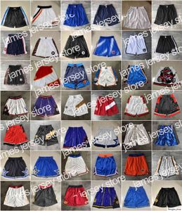 22 2021 Team Basketball Short City Sport Shorts Hip Pop Pant With Pocket dragkedja Sweatpants Purple White Black Blue Red Mens Stitched