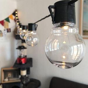 Dizeler Blub LED String Peri Işıkları Noel Ağacı Decotaions Açık Bahçe Yıl Sokak Çelenk Düğün Dekoru EU/US/Güneş Güçlendirilmiş