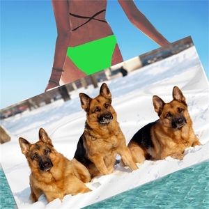 Кошка собака Pet Beach Summer S Ванная комната плавать плавание на индивидуальном туристическом пляже быстро сухни под 10 полотенцем 220616