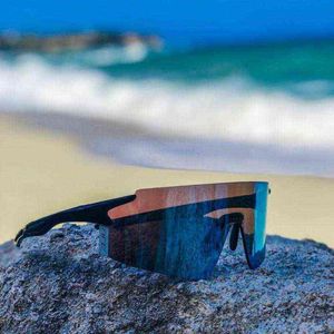 O occhiali da sole da sole NRC Ciclaggio di bicchieri in bicicletta UV400 3 LENS per la pesca sportiva Accessori per biciclette per occhiali da occhielli T220722