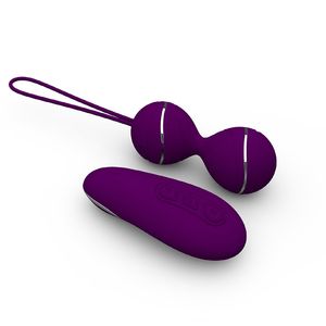 Силиконовые вибрационные яйца беспроводные вагинальные шарики Упражнения с умной любовной шарик пульт дистанционной вибратор Sexy Toy для женщин