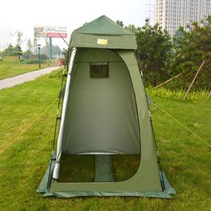 Wholesale portable camp toilet resale online - Tents And Shelters x120x220cm Beach Up Changing Room Privacy Tent Portable Outdoor Shower Pratical Camp Toilet Bath Rain Shelter