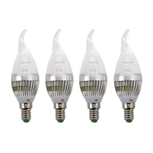 Tiras LED x E14 Bulb Lamp Spotlight 3 LEDs brancos 10000k 85-265Vled