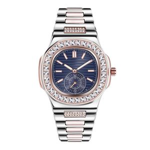 Wristwatches Dimond Watch Top Brand Mens Watches Fashion Analog Military Sports Full Steel Waterproof Wrist Male Clock Reloj HombreWristwatc