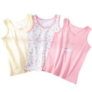 3pcsLot Boys Girls Summer Undershirt Singlet Shirts Kids Dino Cotton Tshirt Top Camisoles Underwear Tanks Size 90155 220607