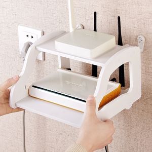 Маршрутизаторы гостиной vanzlife Организация рамы Hollow Out Double Sentote Box Router Modeling Modeling настенная полка Y200429