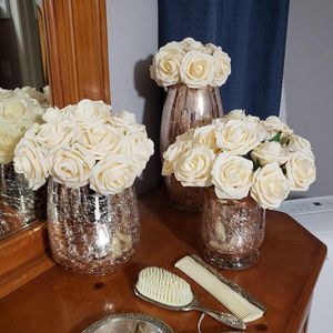 Flores decorativas grinaldas 10/20/30/50pcs 4,5cm Mini Bouquet de espuma artificial de flor artificial para festa de aniversário para festa de aniversário Déco Diy Val