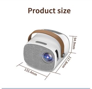 Wholesale screen movies resale online - YG230 theater Mini Portable Projector Full HD P Supported HD USB Display Screen Home TV Video Movies