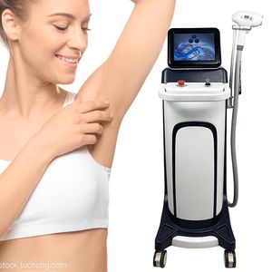 Top Sale Diode Laser 755 808 1064 nm Epilators Hair Reduction Permanent Painless 900W Machine Wingderm Hair Removal Device